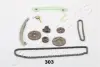 FORD К-кт. ланцюга ГРМ C-Max,Focus II,Mondeo III,Volvo 1.8/2.0 JAPANPARTS KDK303 (фото 1)