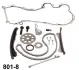 FIAT К-кт ланцюга приводу валу розподільчого Doblo 1.3 1.3d, Opel Combo, Citroen Nemo JAPANPARTS KDK8018 (фото 2)
