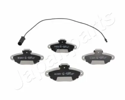 FIAT гальмівні колодки передні Punto 93- JAPANPARTS PA0058AF