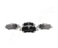 FIAT гальмівні колодки передн.Panda II 1.3JTD 03- JAPANPARTS PA0071AF (фото 3)