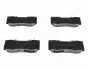 Комплект тормозных колодок, дисковый тормоз JAPANPARTS PA008AF (фото 1)