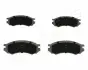 Комплект тормозных колодок, дисковый тормоз JAPANPARTS PA010AF (фото 1)