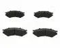 Комплект тормозных колодок, дисковый тормоз JAPANPARTS PA010AF (фото 2)