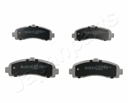 Комплект тормозных колодок, дисковый тормоз JAPANPARTS PA012AF