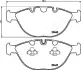 Гальмівні колодки дискові E65/E66 745d, X5 E53 01- 4,6 JAPANPARTS PA0131AF (фото 2)