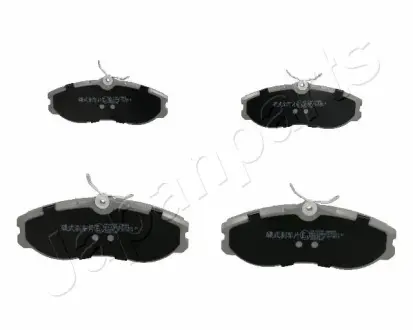 Комплект тормозных колодок, дисковый тормоз JAPANPARTS PA017AF