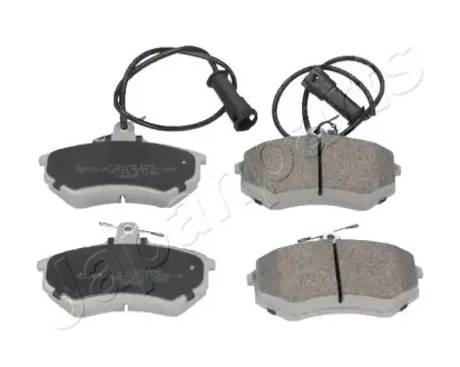 Комплект тормозных колодок, дисковый тормоз JAPANPARTS PA020AF