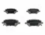 Комплект тормозных колодок, дисковый тормоз JAPANPARTS PA022AF (фото 1)