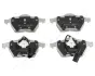 VW гальмівні колодки передн.Sharan 00-Ford GalaxySeat JAPANPARTS PA0313AF (фото 1)