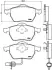 VW гальмівні колодки передн.Sharan 00-Ford GalaxySeat JAPANPARTS PA0313AF (фото 2)