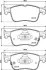 FORD колодки гальм. передні FOCUS 1.0 EcoBoost 18- JAPANPARTS PA0354AF (фото 2)