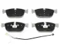 CITROEN колодки передні DS5, DS4, C5(X7), C4(B7). JAPANPARTS PA0620AF (фото 1)