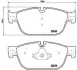 CITROEN колодки передні DS5, DS4, C5(X7), C4(B7). JAPANPARTS PA0620AF (фото 2)