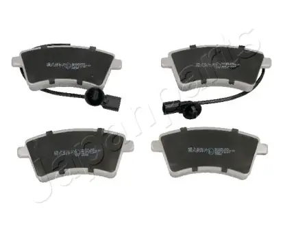 RENAULT гальмівні колодки передн.Kangoo 08 - JAPANPARTS PA0721AF