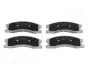 Комплект тормозных колодок, дисковый тормоз JAPANPARTS PA090AF (фото 1)