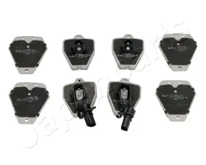 VW гальмівні колодки передні Audi A8 2.5TDI/3.7 -02 JAPANPARTS PA0920AF