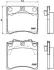 VW гальмівні колодки передн.T4 (15) сист.lucas JAPANPARTS PA0950AF (фото 2)