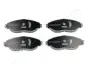 W К-т передніх гальм. колодок Golf VII, Passat 10-, SKODA Octavia 12- (без датчик.) JAPANPARTS PA0959AF (фото 1)