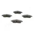 NISSAN гальмівні колодки TIIDA 07- JAPANPARTS PA1002AF (фото 1)