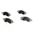 NISSAN гальмівні колодки TIIDA 07- JAPANPARTS PA1002AF (фото 3)
