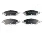 INFINITI гальмівні колодки передн. QX60, JX SUV, NISSAN MURANO III, PATHFINDER IV JAPANPARTS PA1005AF (фото 1)