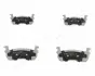 Комплект тормозных колодок, дисковый тормоз JAPANPARTS PA103AF (фото 1)