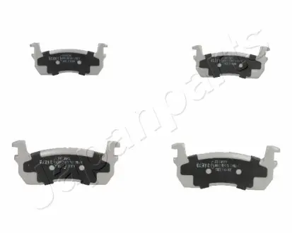 Комплект тормозных колодок, дисковый тормоз JAPANPARTS PA103AF