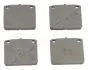 Комплект тормозных колодок, дисковый тормоз JAPANPARTS PA112AF (фото 1)