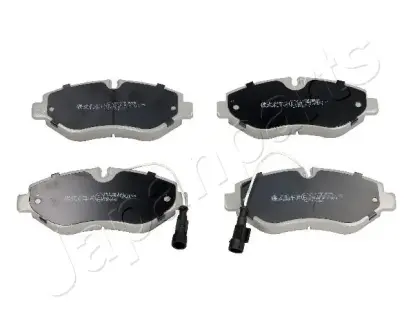 Комплект тормозных колодок, дисковый тормоз JAPANPARTS PA117AF