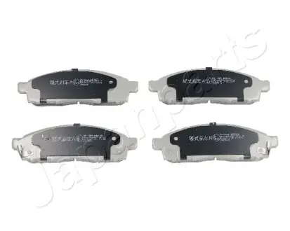 Комплект тормозных колодок, дисковый тормоз JAPANPARTS PA128AF