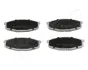 Комплект тормозных колодок, дисковый тормоз JAPANPARTS PA134AF (фото 1)