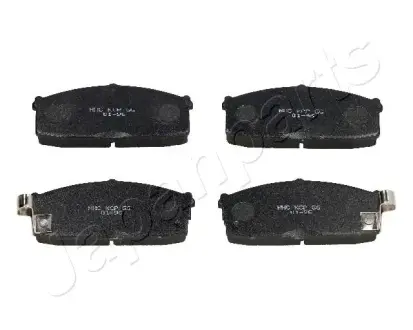 Комплект тормозных колодок, дисковый тормоз JAPANPARTS PA141AF