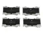Комплект тормозных колодок, дисковый тормоз JAPANPARTS PA146AF (фото 1)