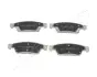 Комплект тормозных колодок, дисковый тормоз JAPANPARTS PA162AF (фото 1)