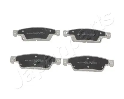 Комплект тормозных колодок, дисковый тормоз JAPANPARTS PA162AF