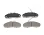 Комплект тормозных колодок, дисковый тормоз JAPANPARTS PA196AF (фото 1)