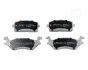 Комплект тормозных колодок, дисковый тормоз JAPANPARTS PA202AF (фото 1)