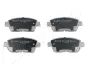 Комплект тормозных колодок, дисковый тормоз JAPANPARTS PA203AF (фото 1)