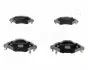Комплект тормозных колодок, дисковый тормоз JAPANPARTS PA204AF (фото 1)