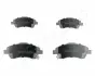 Комплект тормозных колодок, дисковый тормоз JAPANPARTS PA206AF (фото 1)