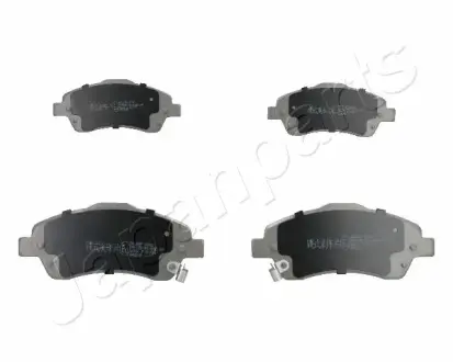 Комплект тормозных колодок, дисковый тормоз JAPANPARTS PA206AF