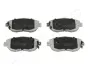 Комплект тормозных колодок, дисковый тормоз JAPANPARTS PA207AF (фото 1)