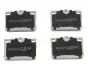 Комплект тормозных колодок, дисковый тормоз JAPANPARTS PA210AF (фото 1)