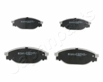 Комплект тормозных колодок, дисковый тормоз JAPANPARTS PA214AF