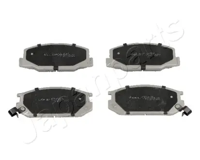 Комплект тормозных колодок, дисковый тормоз JAPANPARTS PA231AF
