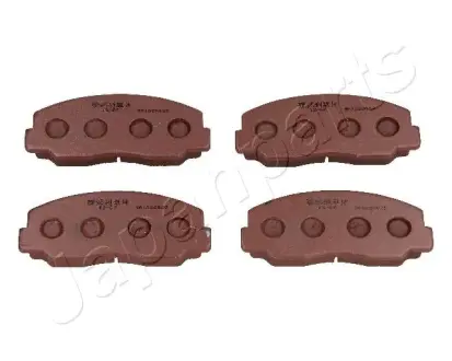 Комплект тормозных колодок, дисковый тормоз JAPANPARTS PA233AF