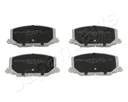 Комплект тормозных колодок, дисковый тормоз JAPANPARTS PA237AF