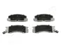 Комплект тормозных колодок, дисковый тормоз JAPANPARTS PA239AF (фото 1)