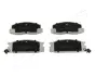 Комплект тормозных колодок, дисковый тормоз JAPANPARTS PA242AF (фото 1)