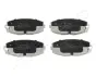 Комплект тормозных колодок, дисковый тормоз JAPANPARTS PA245AF (фото 1)